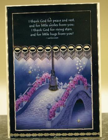 Moonlight Card Topper by Tracey Duckmanton