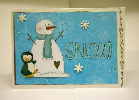Snowman and Penquin Are Friends by Tracey Duckmanton