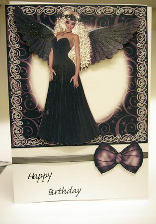 Dark Angel 8x8 Topper by Tracey Duckmanton