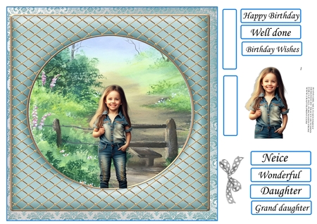 AI CU Jeans Girls Full Body by Tracey Hutchins