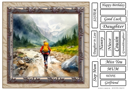 Woman running in the rain by Tracey Hutchins