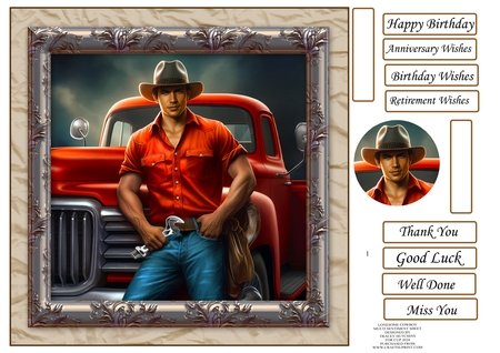 Handsome cowboy by Tracey Hutchins