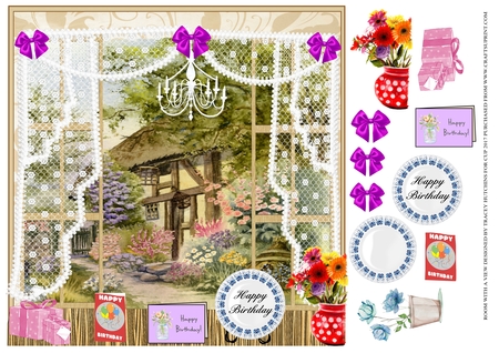 6 Fancy Edged Plates Cu4cu Designer Resource by Tracey Hutchins