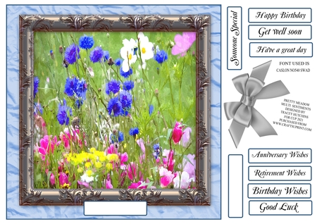 Wild Flowers Art Impression Watercolour & Sketch Digital Art by Tracey Hutchins