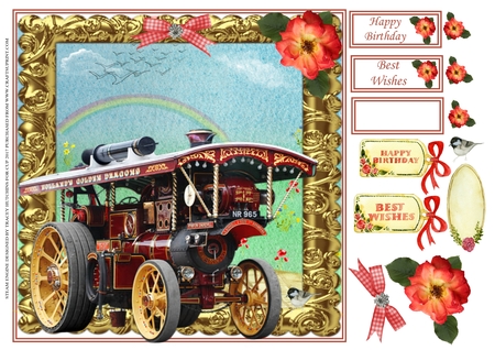 stunning  Frames card fronts toppers / backgrounds by Tracey Hutchins