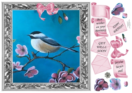 Soft Spring Scrolls by Tracey Hutchins
