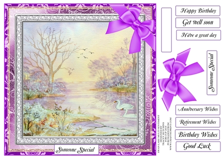 Dusky Corner Bow Wrap  by Tracey Hutchins