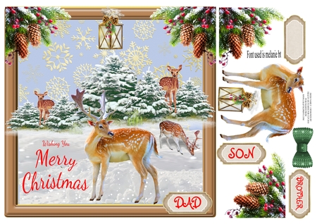 Christmas 4 Textured Sentiment Tag by Tracey Hutchins