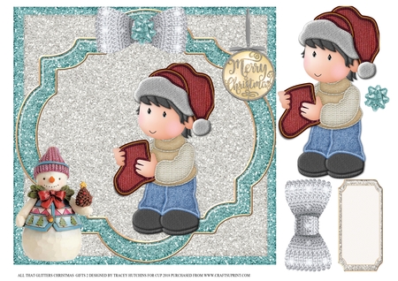 Designer resource Christmas Element mix 2 by Tracey Hutchins