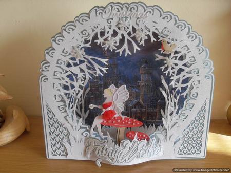 Fairy Child Card by Tracey Hutchins