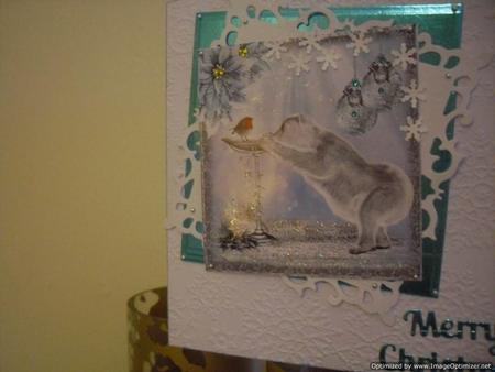 Beautiful Polar Bear Cub Topper by Tracey Hutchins