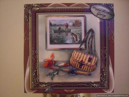 8x8 Going Fishing by Tracey Hutchins