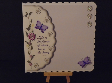Life is Honey Card Front by Tracey Hutsby