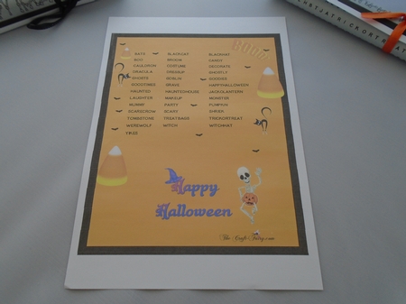 HALLOWEEN WORD SEARCH GAME 1 by Tracey Hutsby
