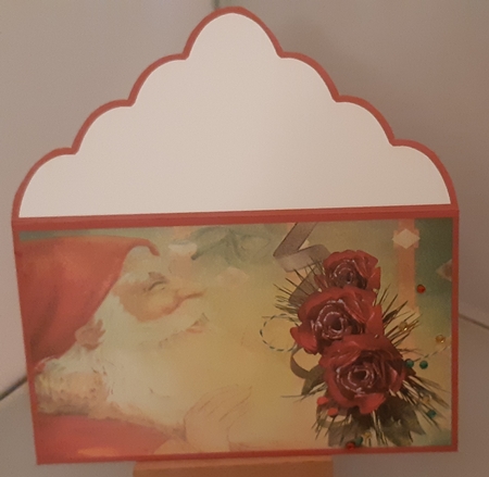Santa money wallet by Tracey Hutsby