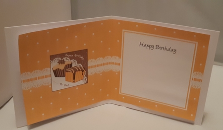 Fondant Fancies Birthday Cakes square landscape insert by Tracey Hutsby