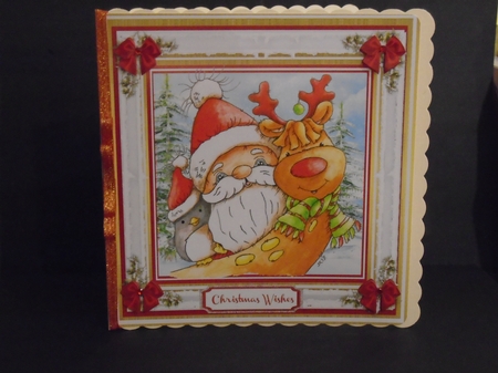 Santas Bunch by Tracey Hutsby