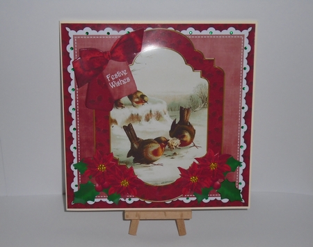 Tug of Love Festive Wishes Fancy 8in Step by Step by Tracey Hutsby