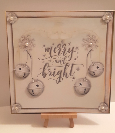 8x8 Merry and Bright  by Tracey Hutsby