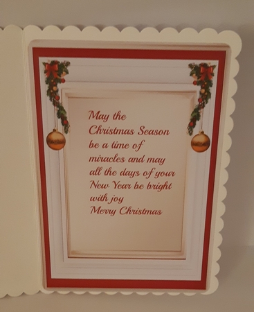 Santa Delivering the Presents , with Verse by Tracey Hutsby