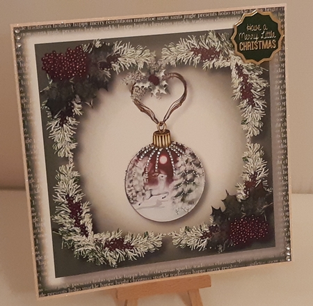 The Pretty Bauble 8x8 by Tracey Hutsby