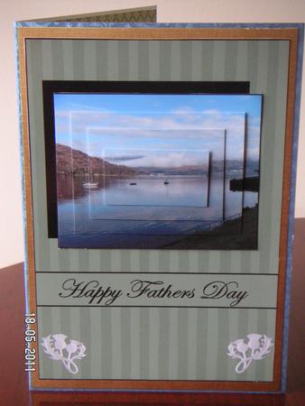 Scottish Scene Fathers Day by Tracey Hutsby