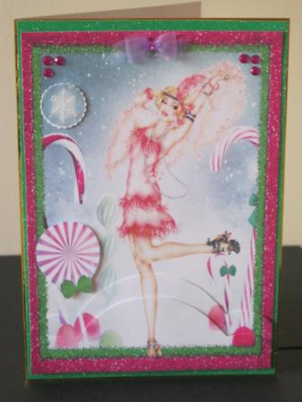 Jitterbugging Thru the Sweets A5 Pyramid by Tracey Hutsby