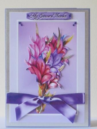 Thankyou Bouquet by Tracey Hutsby