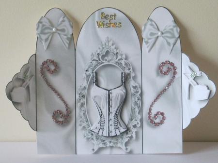 Just Beautiful, Trifold by Tracey Hutsby