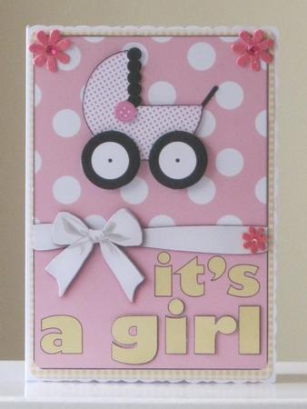 New Baby Girl by Tracey Hutsby