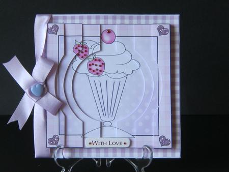 Sweet Treats Quick Card with Circular Side Stacker by Tracey Hutsby