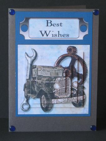 Best Wishes Pyramid by Tracey Hutsby