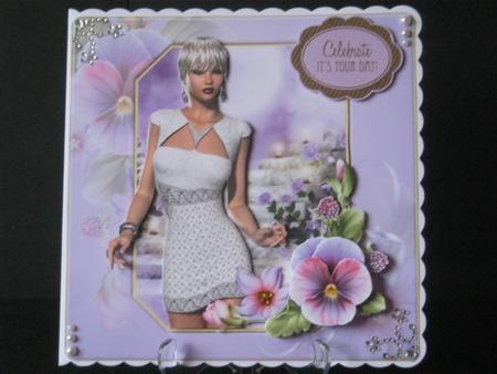A Vision in White Mini Kit by Tracey Hutsby
