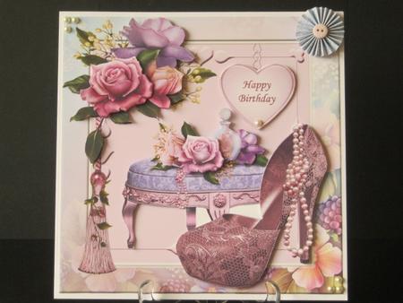 Flowers Shoe and Beads Mini Kit by Tracey Hutsby