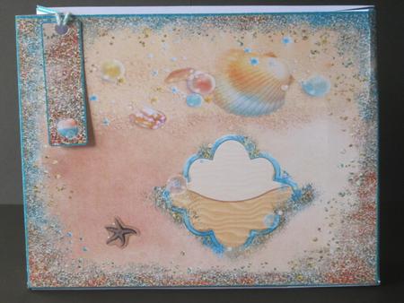 Seashore - Large 19x15x6cm Gift Bag by Tracey Hutsby