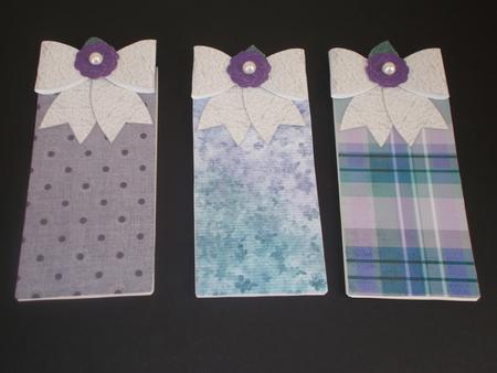 Vintage Lace Bow Magnetic Bookmarks by Tracey Hutsby