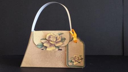 Golden Rose Goodie Bag by Tracey Hutsby