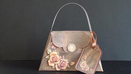Copper Roses Goodie Bag by Tracey Hutsby
