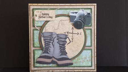 3 Panel Walking / Hiking Card Kit by Tracey Hutsby