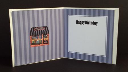 The Little Book Shop Square Insert by Tracey Hutsby