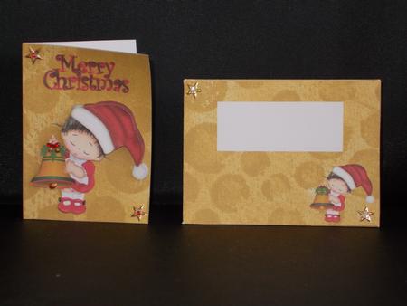 Gift Card & Envelope Plus Decoupage by Tracey Hutsby