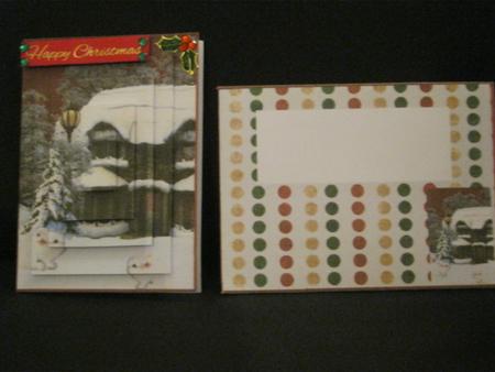 Gift Card 7 with Envelope & Pyramids by Tracey Hutsby