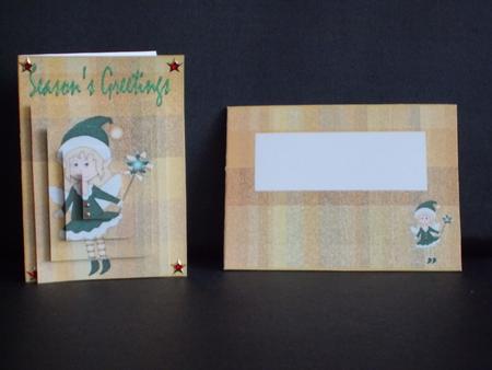 Gift Card 21 and Envelope by Tracey Hutsby