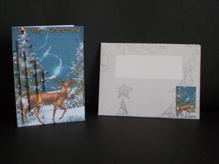 Gift Card 6 with Envelope and Pyramids by Tracey Hutsby