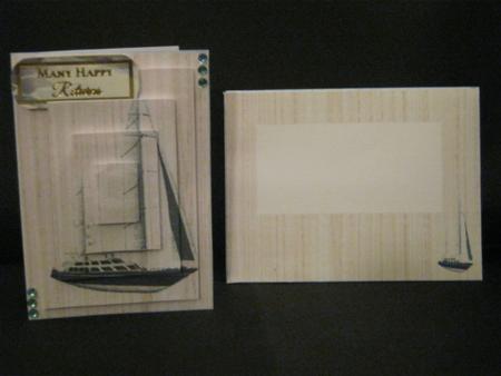 Male Gift Card & Envelope 8 by Tracey Hutsby