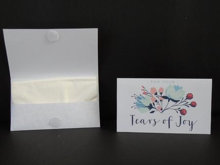 Cut and Fold Tissue Holder Envelope Card 4 by Tracey Hutsby