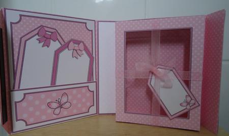 3D Livvy Bear's Cupcakes Gift Box Card Kit with 3D Decoupage by Tracey Minter