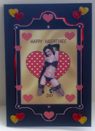 My Sexy Valentine 1 Decoupage by Tracey Richardson