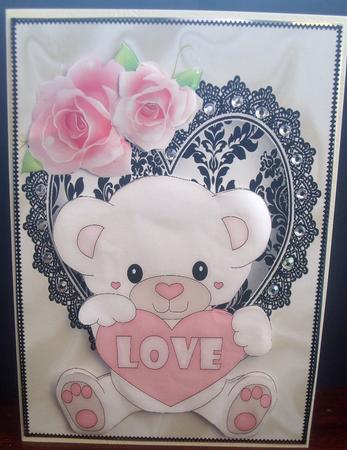 Little White Love Bear by Tracey Richardson