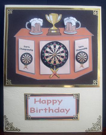 Darts Championship by Tracey Richardson